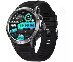 Smartwatch Orologio Digitale Uomo Bluetooth Sport iOS Android Salute Fitness - Picture 1 of 6