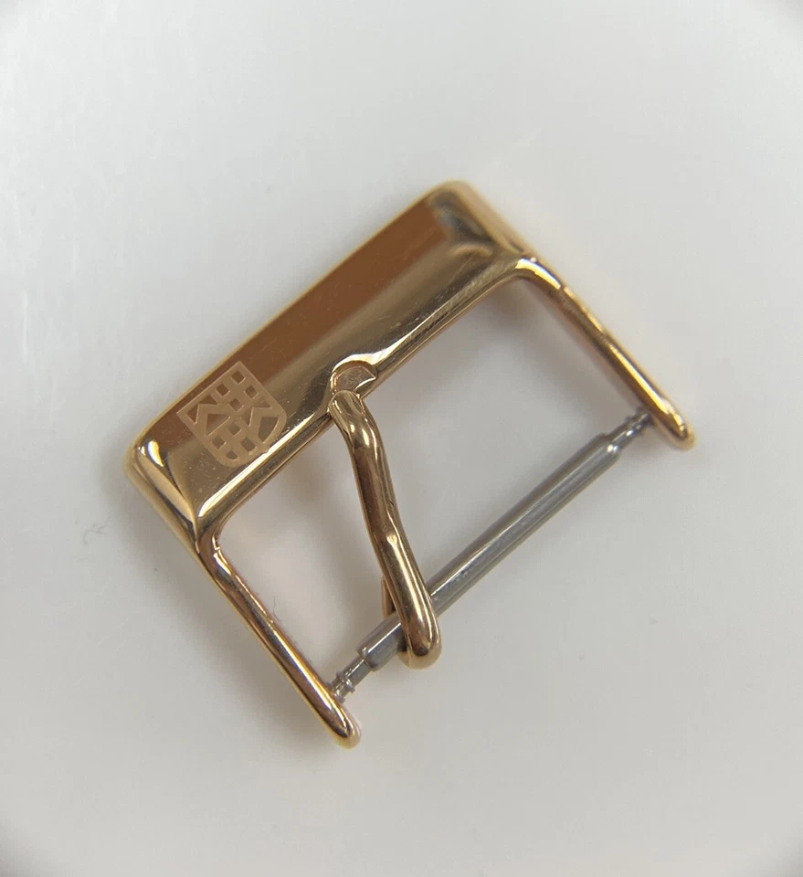 Original Frederique Constant Gold Plated 18mm Watch Buckle - Image 1 of 4