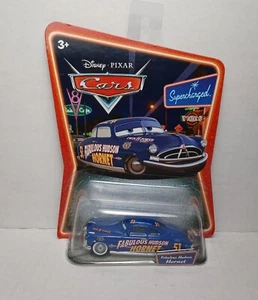 Disney Pixar Cars Supercharged Fabulous Doc Hudson Hornet With White Rims Rare - Picture 1 of 3
