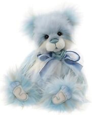 Ice Pop - 14.5" LONG Haired Blue and White Panda by Charlie Bears