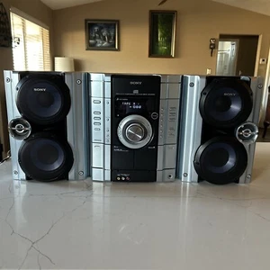 Sony MHC-GX250 - Vintage 2000’s Shelf System - 3 Disc - Dual Cassette - Tested - Picture 1 of 14