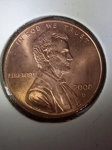 2008 Denver Lincoln Cent Doubled Die Obverse On Date - Picture 1 of 6