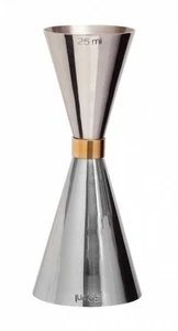 Preciso Multi Measure Jigger Mezclar Stainless Steel Thimble Bar Mixology Pub - Picture 1 of 3