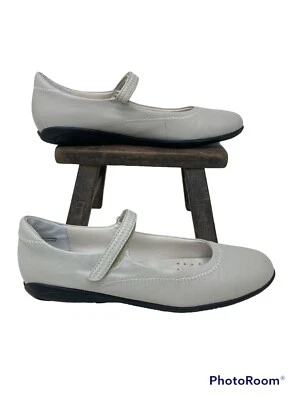 Cunas para caminar para mujer Jane 2 Bone Mary Janes planas 8 delgadas buen estado Foto 1 de 4