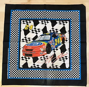 Vintage 1996 Jeff Gordon 24 Nascar Racing Dupont Bandana Scarf 21" - Picture 1 of 3