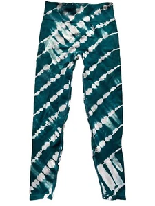 Leggings rosa Victoria's Secret senza cuciture taglia M verde bianco tye vita alta - H - Foto 1 di 16