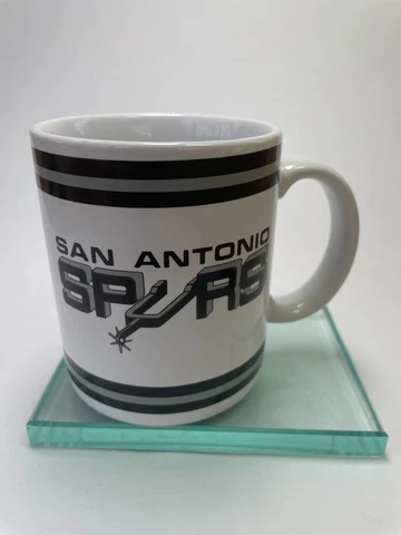 NBA San Antonio Spurs Coffee Mug 1990" Old Edition 12 oz By Papel Official c32 Cover