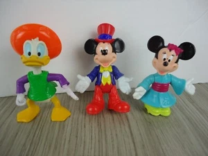 Disney Epcot Center Topolino Minnie Paperino da collezione 3 in giocattolo figure - Foto 1 di 6