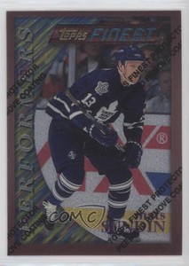 1995-96 Topps Finest Mats Sundin #177 HOF