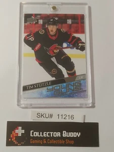 2020-21 Upper Deck Series 2 #482 Tim Stutzle RC Young Guns YG SKU#11216 - Bild 1 von 2