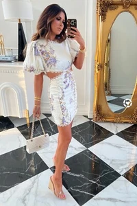 💜 Zimmermann Jude Cut Out Dress Size 2 💜  - Picture 1 of 10