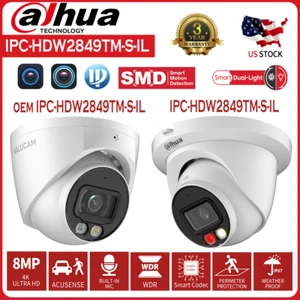 Dahua Full Color Wizsense IPC-HDW2849TM-S-IL SMD MIC 8MP IP Camera Smart Light - Picture 1 of 18