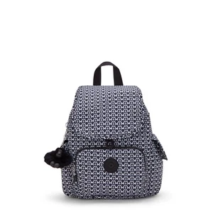 Mochila Kipling CITY PACK MINI Pequeña IMPRESIÓN DE FIRMA PRECIO DE VENTA SUGERIDO POR EL FABRICANTE 88 £ - Imagen 1 de 7