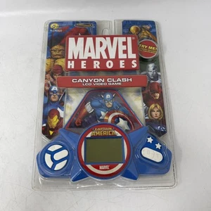 2006 Techno Source Marvel Heroes Captain America Canyon Clash LCD Handheld Game - Picture 1 of 8