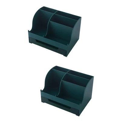  Set of 2 Schreibtisch Ablage Aufbewahrungsetagere Mehrzweck-Lagerregal - Bild 1 von 4