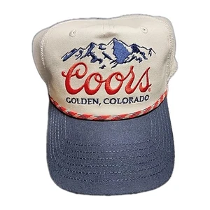 Coors Golden Colorado Adjustable Snapback Trucker Hat - Picture 1 of 2