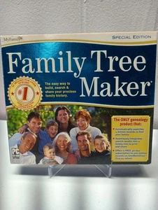 Family TreeMaker@2005 edycja specjalna PC CD-ROM XP kompatybilny - Zdjęcie 1 z 9