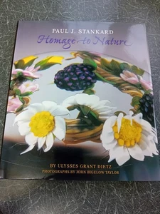 GLAS BRIEFBESCHWERER BUCH PAUL STANKARD "HOMMAGE AN DIE NATUR" ATEMBERAUBEND 150 SEITEN - Bild 1 von 17