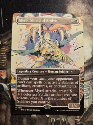 myrel shield of argive Secret Lair Encyclopedia Magic Mtg - Image 1 of 2