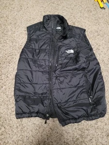 Chaleco acolchado negro grande The North Face para hombre - Imagen 1 de 5