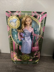 Wicked Glinda At Shiz University 2024 Mattel With Misprint Error New - Picture 1 of 11