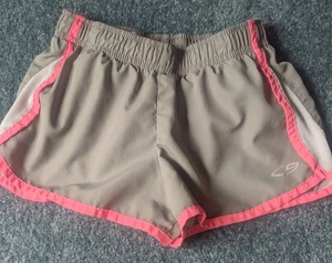 C9 by Champion Athletic Grey Pink Running Shorts Girls Size S Small 6-6X - Picture 1 of 5