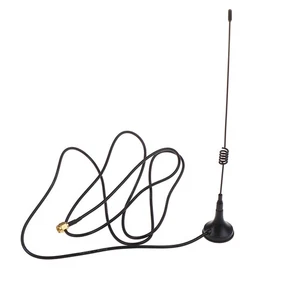 SMA gsm gprs 315mhz small suction cup antenna cable 1.5m 3dbi magnetic base B-^- - Picture 1 of 8