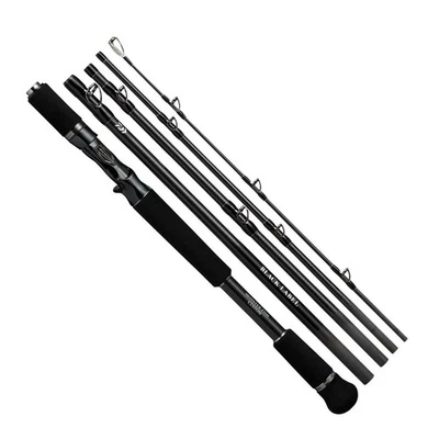 DAIWA Fishing Rod 5-Piece BLX TRVL Black Label Travel C61XXH-5・SB NEW - Image 1 of 4
