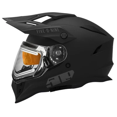 509 Delta R3L Ignite Snowmobile Helmet Fidlock Dual Electric Shield Matte Ops Foto 1 de 4