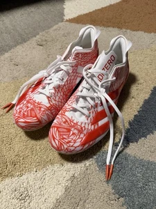 Adidas Adizero Electric Orange/White Football Cleats IH8570 Size 8.5 - Picture 1 of 9
