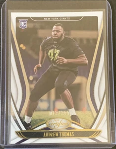 Andrew Thomas 2020 Certified 13/399 RC Football Card Giants 144 - Picture 1 of 3