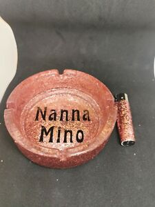 Personalised Glitter Ashtray And A Mini refillable lighter in rose gold