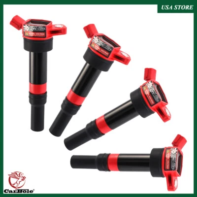 Pacote de bobinas de ignição 4X para 2012 2013 2014 2015 2016 2017 2018 2019 Kia Soul 2.0L - Imagem 1 de 4