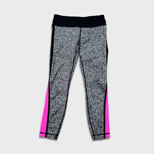 Leggings ajustados de yoga Lululemon Pace para mujer talla 6 flashback blanco estático - Imagen 1 de 9