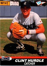 1989 T&M Senior League Clint Hurdle #50 St. Lucie Legends