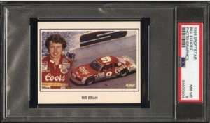 1986 Sportstar Photo-Graphics Bill Elliott Rookie Card RC PSA 8 NM-MT POP 9 - Bild 1 von 2