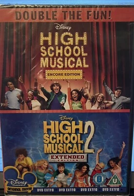 High School Musical 1&2 Double Feature and Bonus Editions (UK) REGION 2 - Image 1 of 2