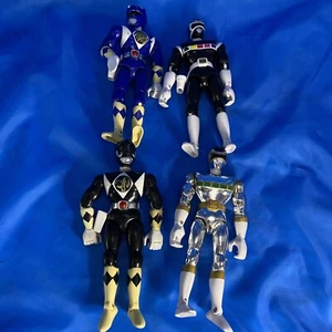 Vintage 1994-98 Bandai Mighty Morphin Power Rangers Action Figure Lot Of 4 - Picture 1 of 18