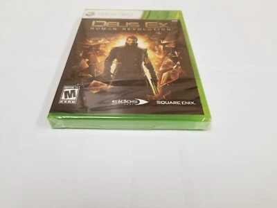 Deus Ex: Human Revolution (Microsoft Xbox 360, 2011) new - Image 1 of 3