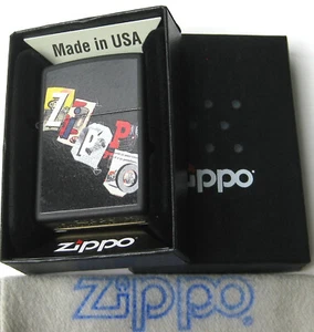 ZIPPO LETTERS DESIGN Lighter  ADVERTISING  46597 Hidden  NEW In Box MINT 2025 - Picture 1 of 4
