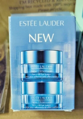 Estee Lauder New Dimension Firm+Fill Eye System 10 ml.34 oz Novo na Caixa Sérum para Olhos - Imagem 1 de 3