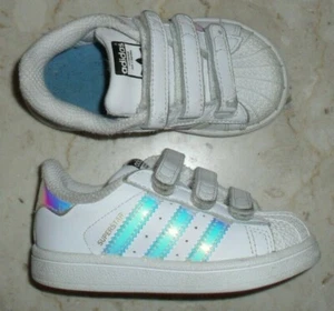 Attualissime Scarpe ADIDAS SUPERSTAR originali Baby n. 21 COMPRALO SUBITO - Foto 1 di 9