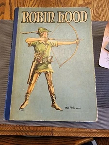 Story of Robin Hood 1930s Whitman Publishing - Imagen 1 de 7