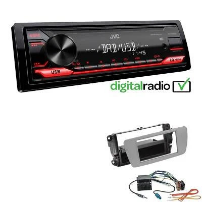 JVC 1-DIN Digital Media Autoradio DAB+ für Seat Ibiza IV Ibiza IV ST dublingrey - Bild 1 von 4