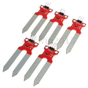 5 Pcs Soil Humidity Hygrometer Sensor Module Moisture Detection For AVR NEW - Picture 1 of 7