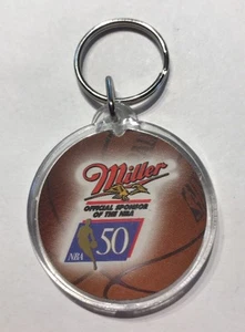 Vintage Miller MBA 50Acrylic Key Chain Keyring WJU-8 - Picture 1 of 3