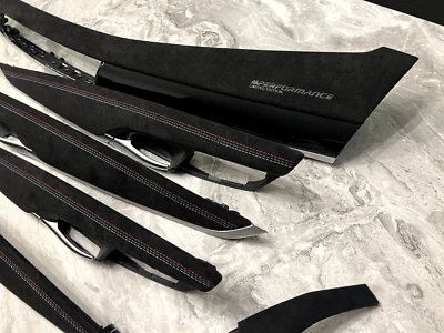 BMW X5 F15 ALCANTARA Kit de carénage intérieur M STITCHES M PERFORMANCE LHD - Photo 1/4