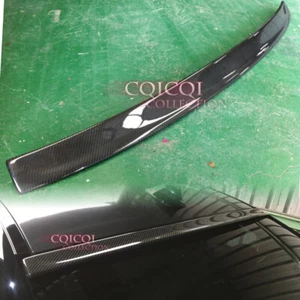 Carbon Fiber BMW 11~16 F10 5-series Sedan 3D type roof spoiler 520d 520i 535i ◎ - Picture 1 of 7