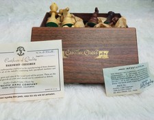 CAVALIER CHESS Set Pieces Only No Board in Original Box! Vintage Set 
