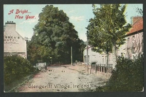 VINTAGE GLENGARIFF VILLAGE IRELAND REAL PHOTO POSTCARD - SHUREY'S PUBLICATIONS - Foto 1 di 2